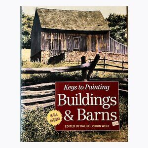 Vintage Art How to Book 1990s Keys to Painting Buildings & Barns